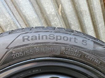 2 ks prakticky nejazdené letné pneu Uniroyal - 205/55 r16 - 2