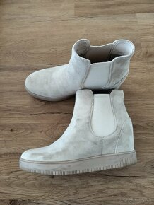 Béžové topánky - 2