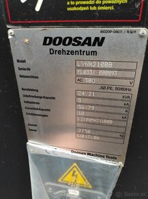 LYNX 2100 B / Soustruh CNC Doosan - 2