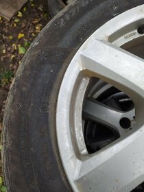 ALU disky 5x114,3 r16 a zimné pneu 215/65R16 - 2