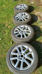 5x112 R17 originál Škoda disky + zimné gumy - 2