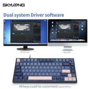 Mechanická klávesnica Skyloong GK75 - 2