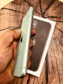 iPhone 11 Green 64 batérie 100% top stav - 2