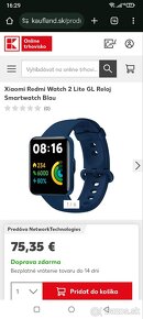 Smart hodinky značky Xiaomi model Redmi Watch 2 Lite - 2