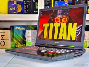 Herný notebook MSI TITAN GT75 | 17,3" 120Hz | GTX 1070+BATOH - 2