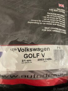 Autopoťahy Golf 5 - 2