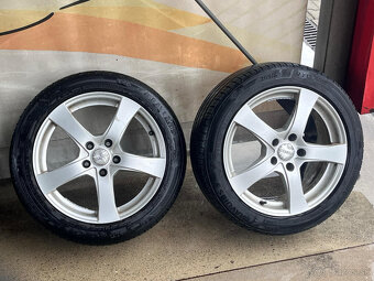 Letné pneumatiky s diskami 205/50 R17 DEZENT - 2