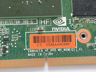 predám grafickú kartu z notebooku , NVIDIA Quadro 1000M - 2