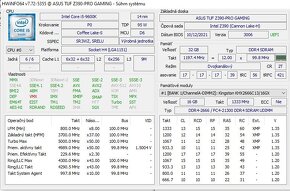 Predám dosku ASUS TUF Z390-Pro Gaming + i5 9600k - 2