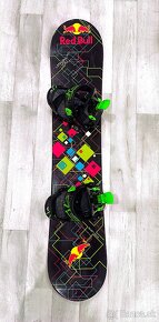 Predám detský snowboard 120cm s viazaním SP - 2