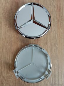 Mercedes Benz 75 mm stredové krytky - 2