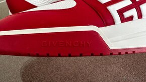 -75% Givenchy Red & White G4 vysoké tenisky veľkosť 44 - 2