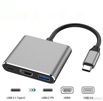 USB C HUB - 4K HDMI/1xUSB 3.0/1x USB-C PD - 2