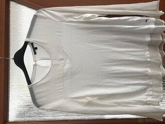 TOMMY HILFIGER originál white damska bluzka S/M - 2