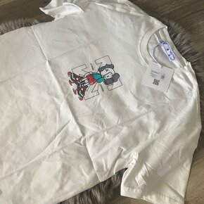 Panske tričko off white XL - 2