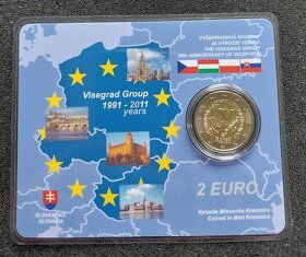 Slovensko 2 euro 2011 Vysehrad CoinCard Ronai - 2