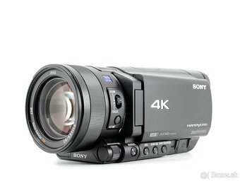 Sony FDR-AX100E polo-profi spickova kamera 4K - TOP STAV - 2