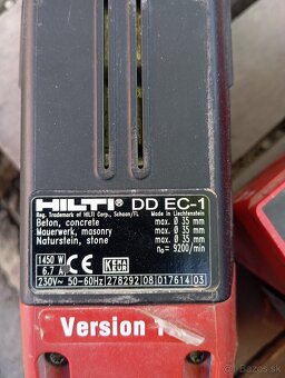 Jadrova vŕtačka Hilti DD EC-1 - 2