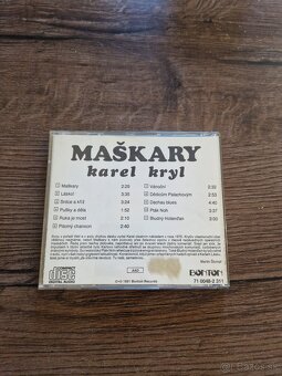 Cd Karel Kryl - Maškary Bonton 1991 - 2