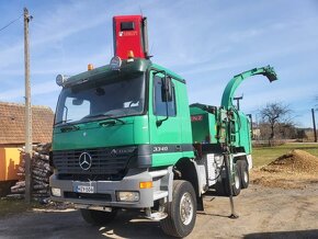 Jenz Hem 560 Mercedes-Benz RĘBAK štiepkovač dreva - 2