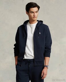 Ralph Lauren Double-Knit Full-Zip Hoodie, velkost XL - 2