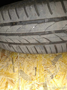 Plechové disky+letné pneumatiky 165/70R14 - 2