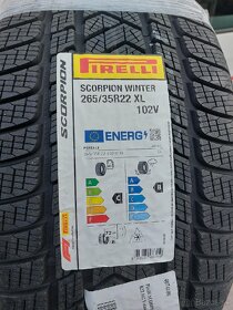 Nová zimná sada 265/35R22 XL 102V Pirelli - 2