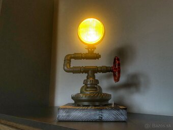 Industriálna lampa - STEAMPUNK III - 2