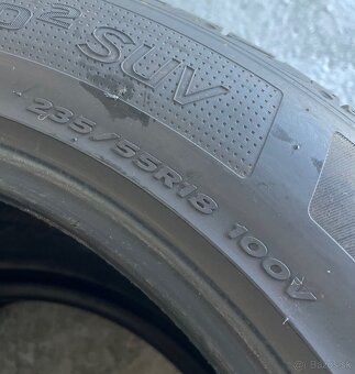 235/55 R18 Letne Hankook 2ks top stav - 2