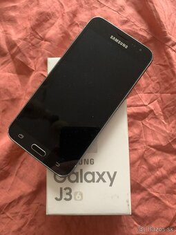 Predám Samsung J3 - čierna farba - krásny stav - 2