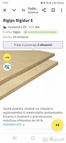 Podlahové dielce Rigidur E20 20x1500x500 mm, 0,75 m2  3ks. - 2