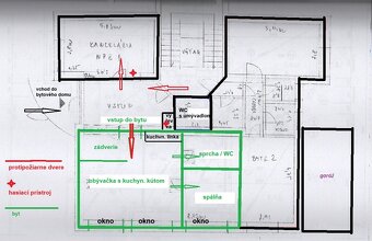 Bezbarierový 1,5 i. byt, Košice-centrum+vlastné parkovanie - 2