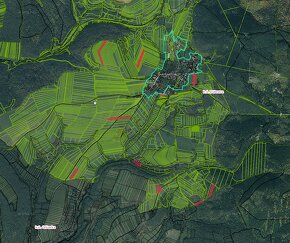 Dúbrava – 993.21 m2 ORNÁ PÔDA a LESY - Na predaj - 2