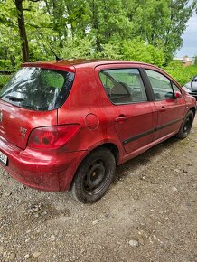 Peugeot 307 2,0hdi 79kw NEPOJAZDNE - 2