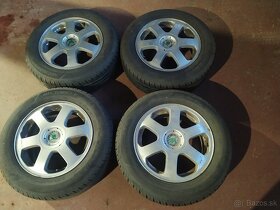 205/60R15 letné pneu Matador +alu disky - 2