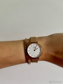 Daniel Wellington RoseGold hodinky a náramok - 2