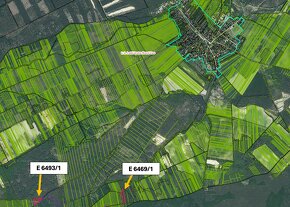 Lakšárska Nová Ves – 12.541 LESY v podiele 1/1 - NA PREDAJ - 2