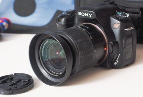 SONY alfa 350 + 2 objektívy a príslušenstvo. - 2