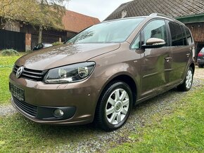 VW TOURAN 1.6 tdi 77kw r.11/2013 167000km 7.míst plně poj. - 2