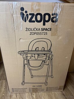 Jedálenská stolička Zopa Space - 2