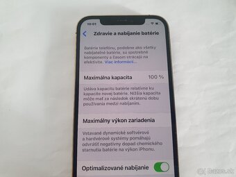 IPHONE 12 PRO 128GB 100% zdravie batérie ZLATY - 2