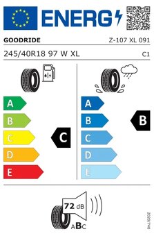 245/40 R18 ÚPLNÉ NOVÉ letné pneumatiky GOODRIDE - 2