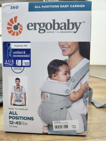 Predám detský nosič zn. Ergobaby 360° - 2