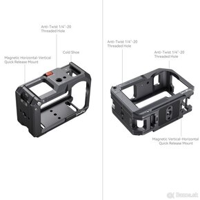 Klietka smallring dji action 3/4 - 2