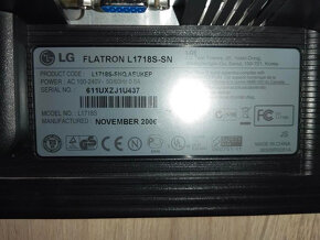 Predám funkčný LCD monitor LG FLATRON - 2