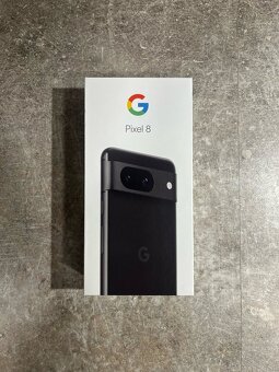 Google Pixel 8 cierny - novy, nerozbaleny - 2