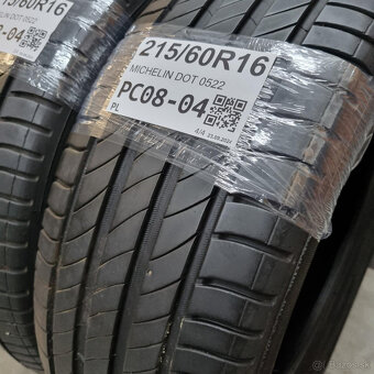 Letné pneumatiky 215/60 R16 MICHELIN DOT0522 - 2