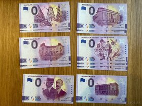 0 euro, eurosouvenir, bankovky ROK 2022 - 2