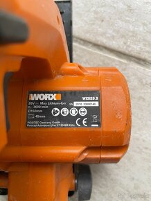 Worx WX529.9 Ručná okružná Píla Lithium Ion Bat. 20V - 2