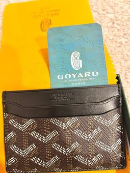 Goyard Card Holder Black - 2